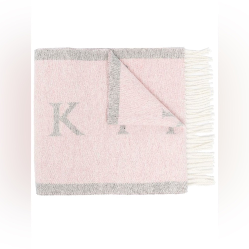 Mackintosh Edinburgh wool logo scarf